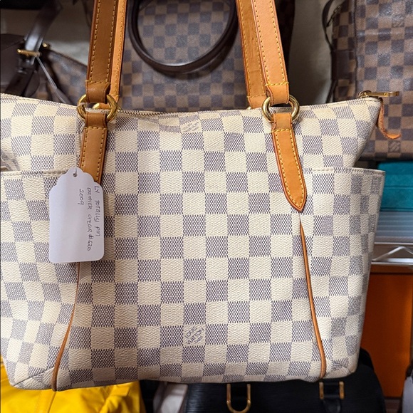 FINAL SALE!!!Louis Vuitton Totally Damier Azur Pm SD4009💝💝💝 - Picture 1 of 2